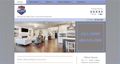 Desktop Screenshot of friscoremodelingcontractor.com
